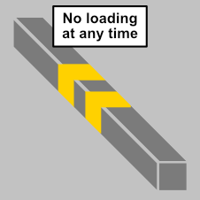 No loading or unloading at any time