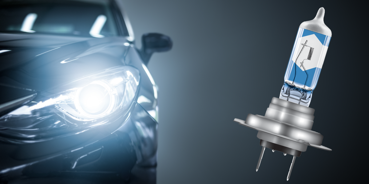 OSRAM Night Breaker 200 H7 Car Headlight Bulbs (Twin) - 200% More Light 