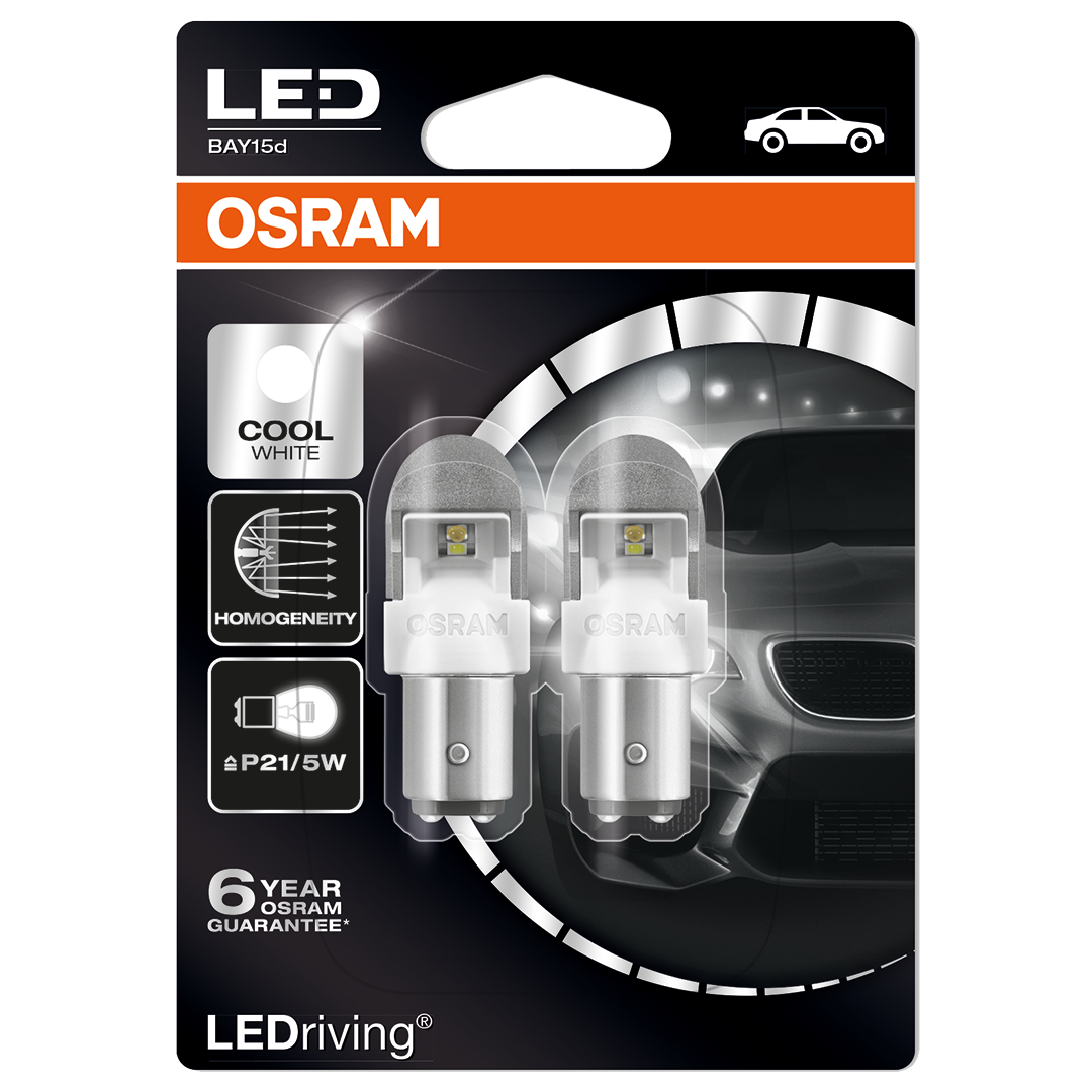 OSRAM LEDriving SL LED P21/5W 6000K Car Lamps (Twin)