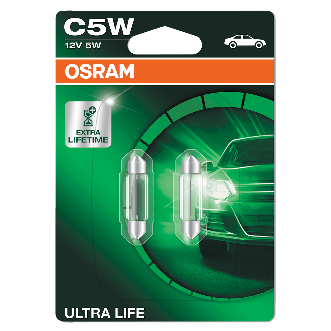 Incandescent bulb OSRAM ORIGINAL 5W C5W 12V 