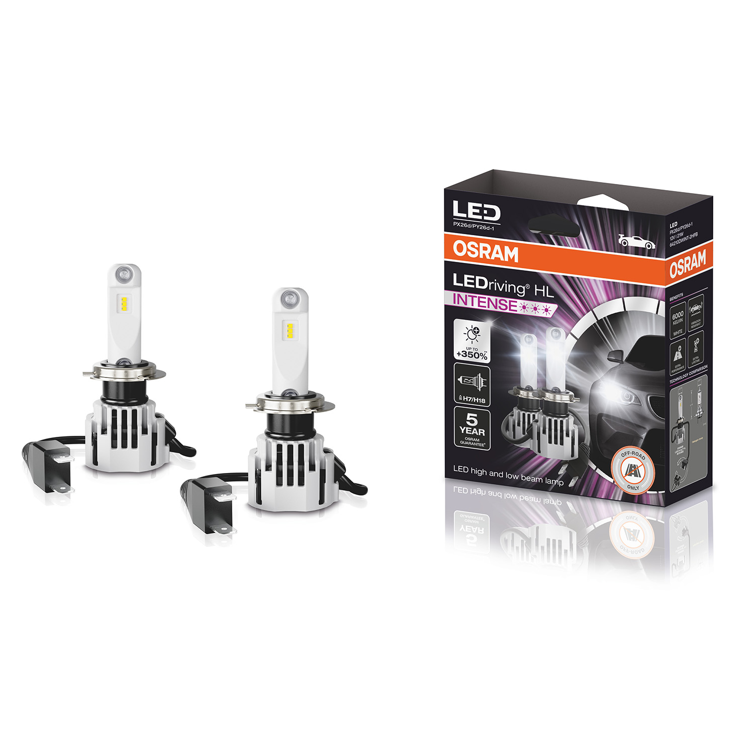 Compatibility list for LEDriving HL BRIGHT H7 headlight lamps