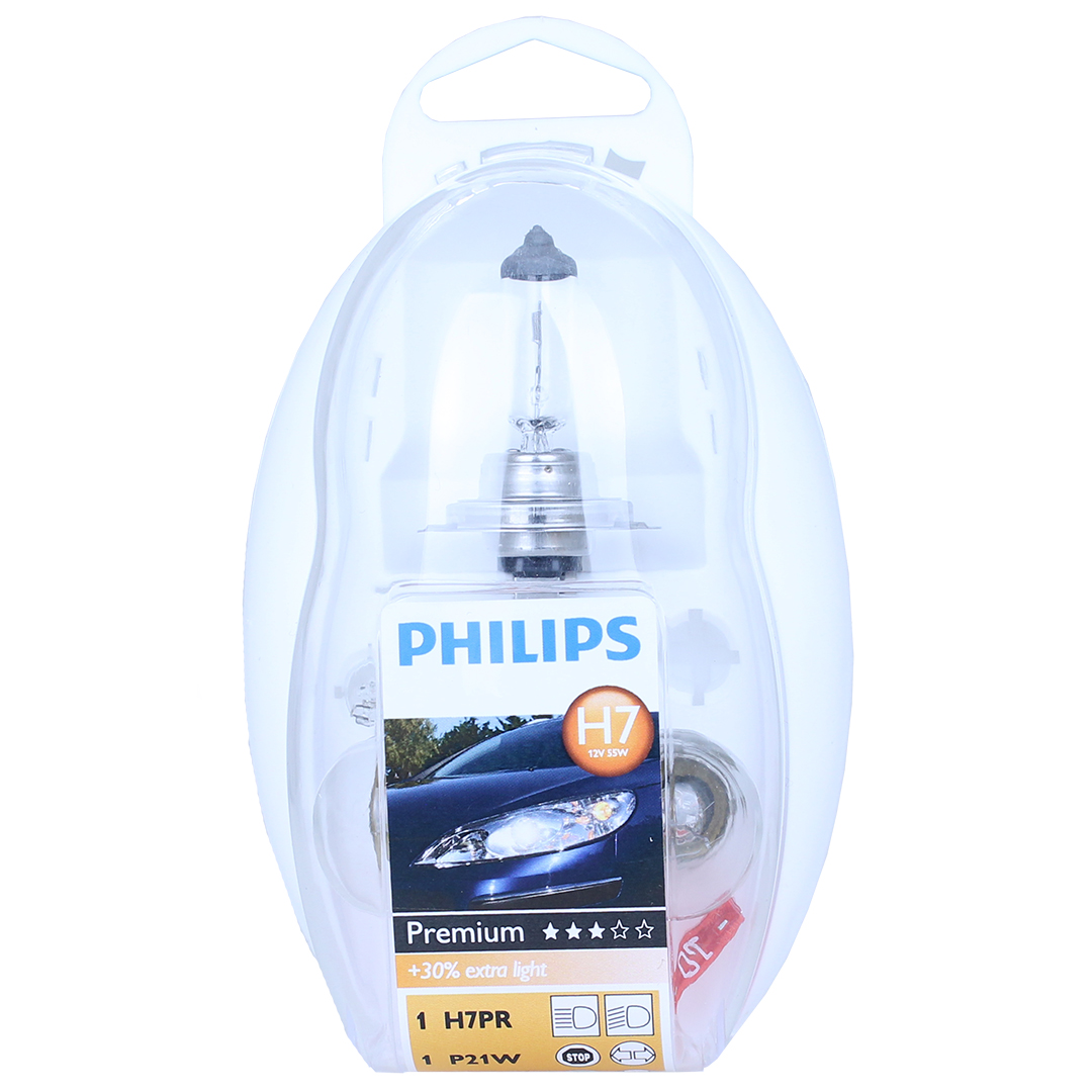 Photos - Car Bulb Philips H7  Vision Spare Bulb Kit 69558828 