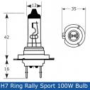 h7 ring rally sport 100w