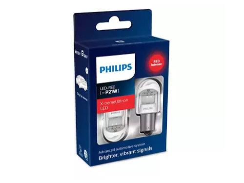 382 Red Philips Ultinon Pro6000 LED Bulbs (Pair)