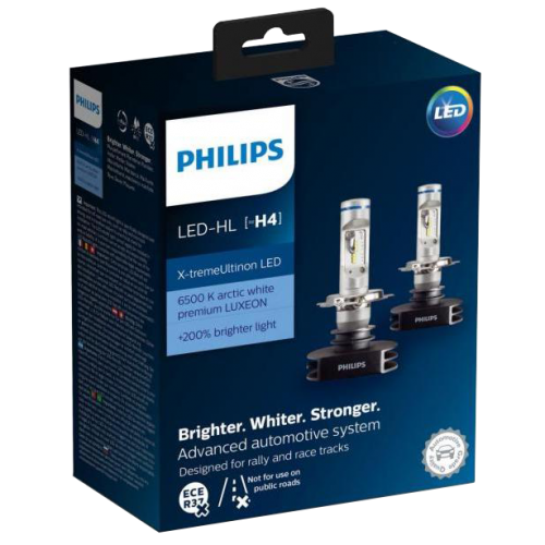 Philips xtreme ultinon store led h4 price