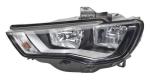 HELLA 010 740-081 Halogen/FF-Headlight - right - for e.g. Audi A3 (8V1, 8VK)