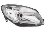 HELLA 247 025-221 Halogen/Single Headlight/FF-Headlight - right - for e.g. Skoda Fabia II (542)