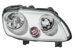 HELLA 010 203-021 Halogen-Headlight - right - for e.g. VW Touran (1T1, 1T2)