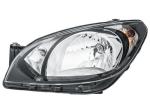 HELLA 010 672-011 Halogen-Headlight - left - for e.g. Skoda Citigo