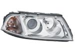 HELLA 008 350-021 Halogen/DE/FF-Headlight - right - for e.g. VW Passat Variant (3B6)