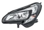 HELLA 011 830-011 Halogen/FF-Headlight - left - for e.g. Opel Corsa E (X15)