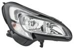 HELLA 011 830-061 LED/Halogen-Headlight - right - for e.g. Opel Corsa E (X15)