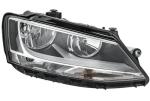 HELLA 010 395-021 Halogen-Headlight - right - for e.g. VW Jetta IV (162, 163, AV3, AV2)