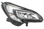 HELLA 011 830-041 FF/Halogen-Headlight - right - for e.g. Opel Corsa E (X15)