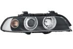 HELLA 008 052-601 Xenon/DE/Halogen/Asymmetric-Headlight - right - for e.g. BMW 5 (E39)