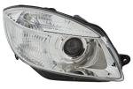 HELLA 247 025-261 Dual Headlight/FF/Halogen-Headlight - right - for e.g. Skoda Fabia II (542)