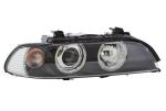 HELLA 008 053-601 FF/Asymmetric/Halogen/DE-Headlight - right - for e.g. BMW 5 (E39)