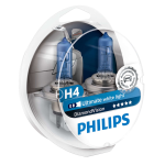 H4 Philips Diamond Vision 12V 60/55W 472 Halogen Bulbs (Pair)