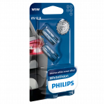 501 Philips WhiteVision Ultra 12V 5W W5W Wedge Bulbs (Pair)