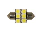 269 ABD 6 LED 12V 30mm Number Plate & Interior Festoon Bulb