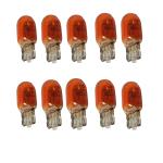 501A Amber Standard Replacement 12V 5W WY5W Side Indicator Wedge Bulbs (Trade Pack of 10)