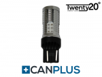 580 (7443) Twenty20 CanPlus LED Canbus Bulbs W21/5W In RED