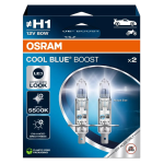 H1 OSRAM Cool Blue Boost 12V 80W 448 Halogen Bulbs (Pair)