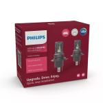 H4/H19 Philips Ultinon Access LED Headlight Bulbs (Pair)- Open Packaging