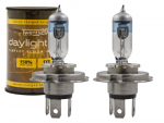 H4 Twenty20 Daylight +150% 12V 60/55W 472 Halogen Bulbs