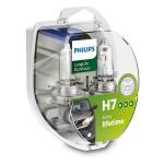 H7 Philips Lifetime EcoVision Bulbs 4X longer life (Pair)