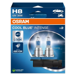 H8 Osram Cool Blue Intense Next Gen Halogen Bulbs (Pair)