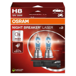 H8 OSRAM Night Breaker Laser Next Generation 12V 35W (Pair)