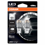 955 Osram Long Life LED Retrofit White 12V W16W Wedge Bulb