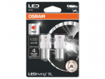 382 OSRAM LEDriving SL Range (P21W) LED Upgrade Bulbs (Red) - Pair