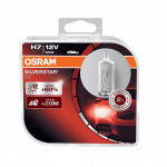 H7 OSRAM Silverstar 2.0 12V 55W 477 Halogen Bulbs (Pair)