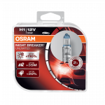 H1 OSRAM Night Breaker Unlimited +110% 12V 55W 448 Halogen Bulbs (Pair)