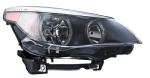 HELLA 008 673-121 Halogen-Headlight - right - for e.g. BMW 5 (E60)