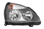 HELLA 008 461-741 Halogen-Headlight - right - for e.g. Renault Clio II (BB_, CB_)