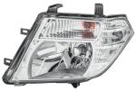 HELLA 238 055-011 Halogen-Headlight - left - for e.g. Nissan Np300 Navara (D40)