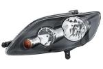 HELLA 247 013-051 Halogen-Headlight - left - for e.g. VW Golf Plus (5M1, 521)