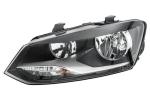 HELLA 247 051-011 Halogen-Headlight - left - for e.g. VW Polo (6R1, 6C1)