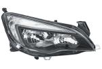 HELLA 010 011-381 FF/Halogen-Headlight - right - for e.g. Opel Astra J (P10)