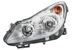 HELLA 354 534-011 Halogen-Headlight - left - for e.g. Opel Corsa D (S07)