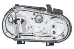 HELLA 007 700-081 Halogen/FF-Headlight - right - for e.g. VW Golf IV (1J1)