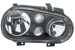 HELLA 007 700-161 Halogen/DE/FF-Headlight - right - for e.g. VW Golf IV (1J1)