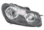 HELLA 009 901-221 Halogen/FF-Headlight - right - for e.g. VW Golf VI (5K1)