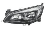 HELLA 010 011-611 FF/Halogen-Headlight - left - for e.g. Opel Astra J (P10)