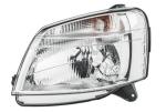 HELLA 010 196-011 Halogen-Headlight - left - for e.g. Citroën Berlingo (M_)