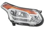 HELLA 009 767-021 FF/Halogen-Headlight - right - for e.g. Citroën C3 Picasso (SH_)