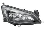 HELLA 010 011-621 Halogen/FF-Headlight - right - for e.g. Opel Astra J (P10)